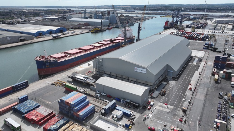 Major new bulk agri-hub at Port of Tilbury opens and welcomes first delivery