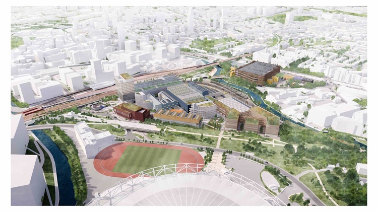 Network Rail Property submits freight campus masterplan for Bow Goods Yard