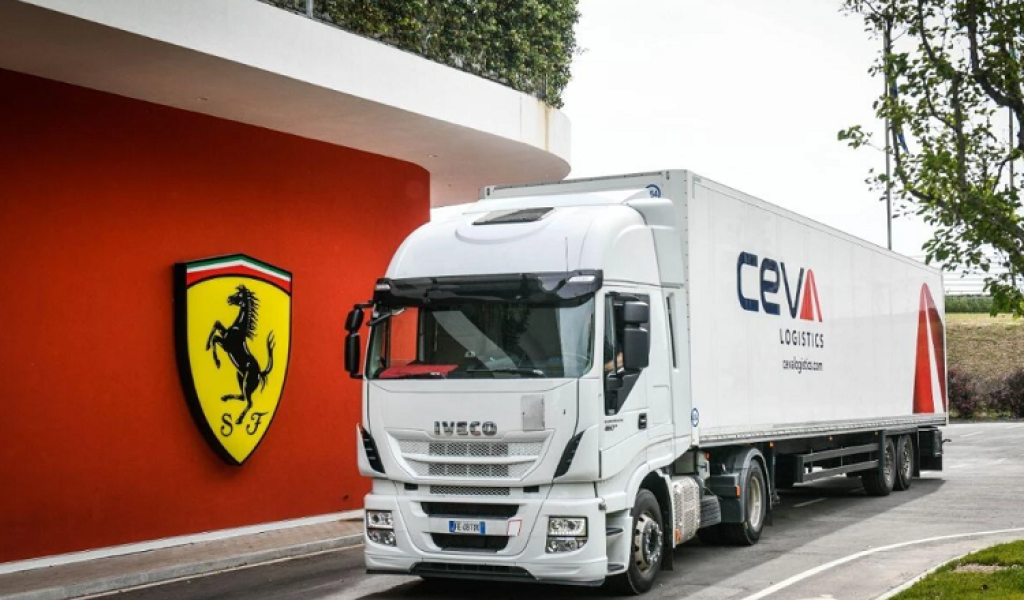 CEVA Logistics extends worldwide relationship with Ferrari
