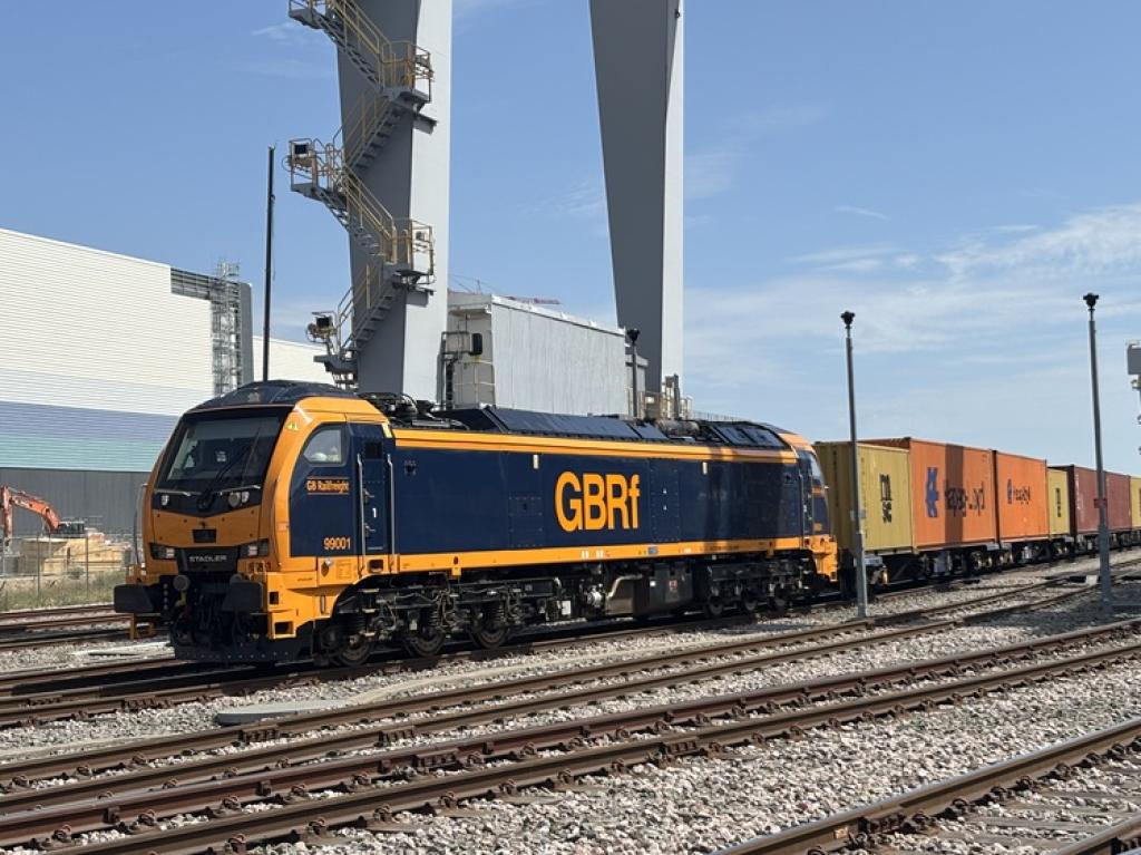 UK's first hybrid freight locomotive enters commercial service