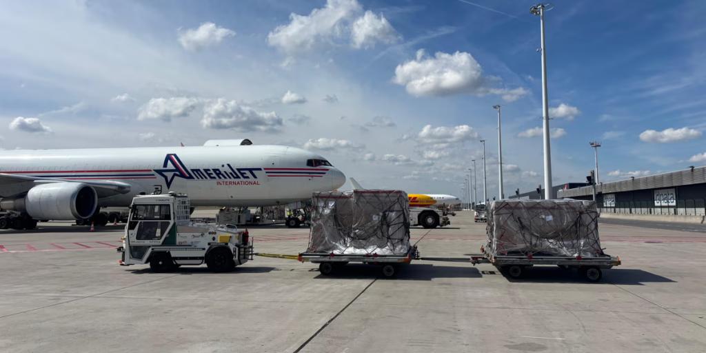 Brussels Airport is trialling an autonomous electric vehicle for its cargo operations