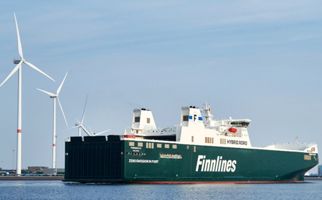 Finnlines implements Green Lane low-carbon shipping solution with Stora Enso
