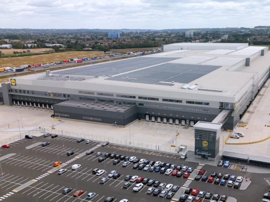 Lidl’s largest warehouse in the world opens in Luton following £300m investment