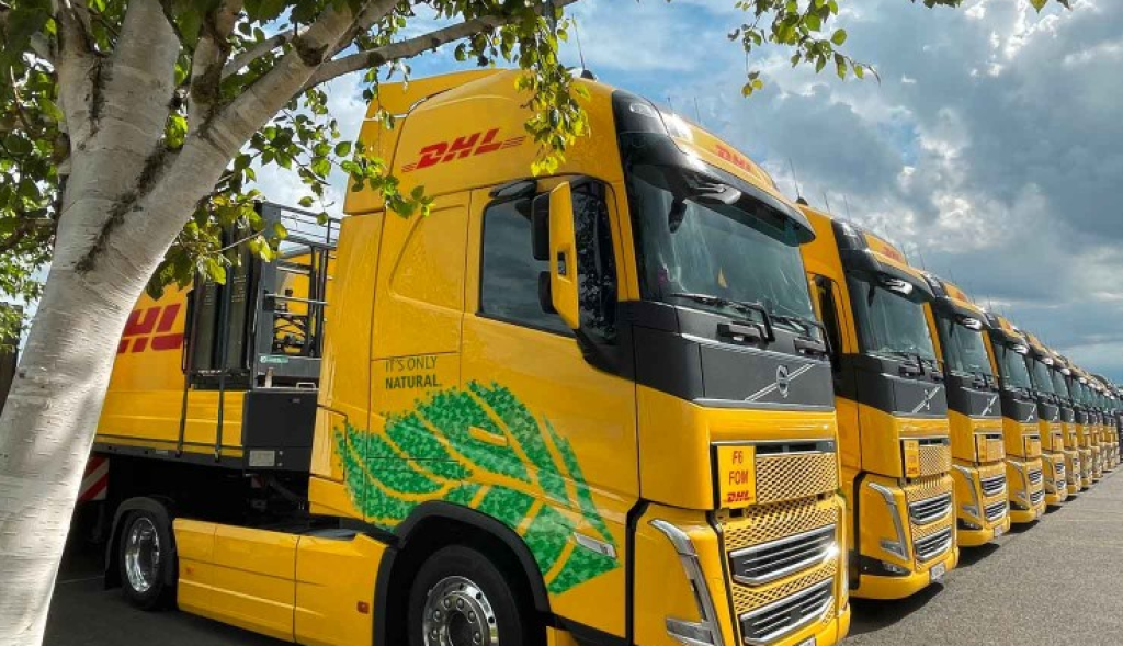 DHL reduces Formula 1 cargo carbon emissions by an average of 83%
