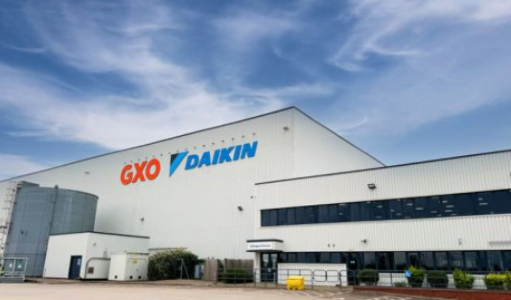 Daikin and GXO announce opening of new Midlands warehouse