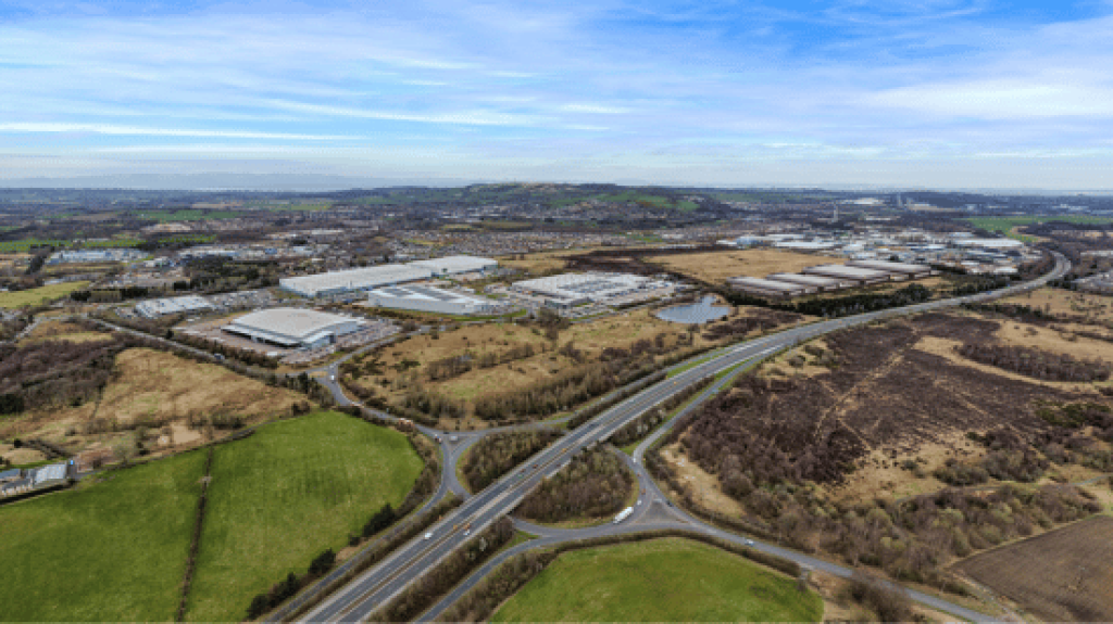 Major logistics development site brought to market along Scotland’s strategic M8 corridor
