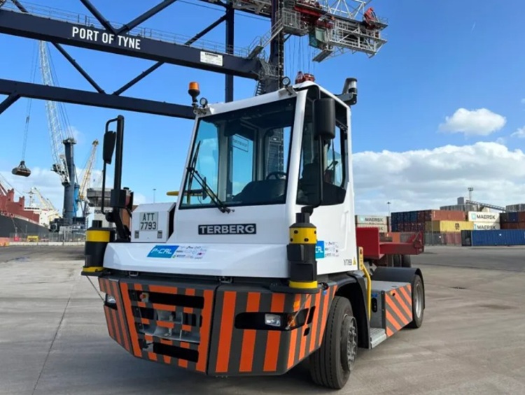 Port of Tyne competes autonomous container transport trial